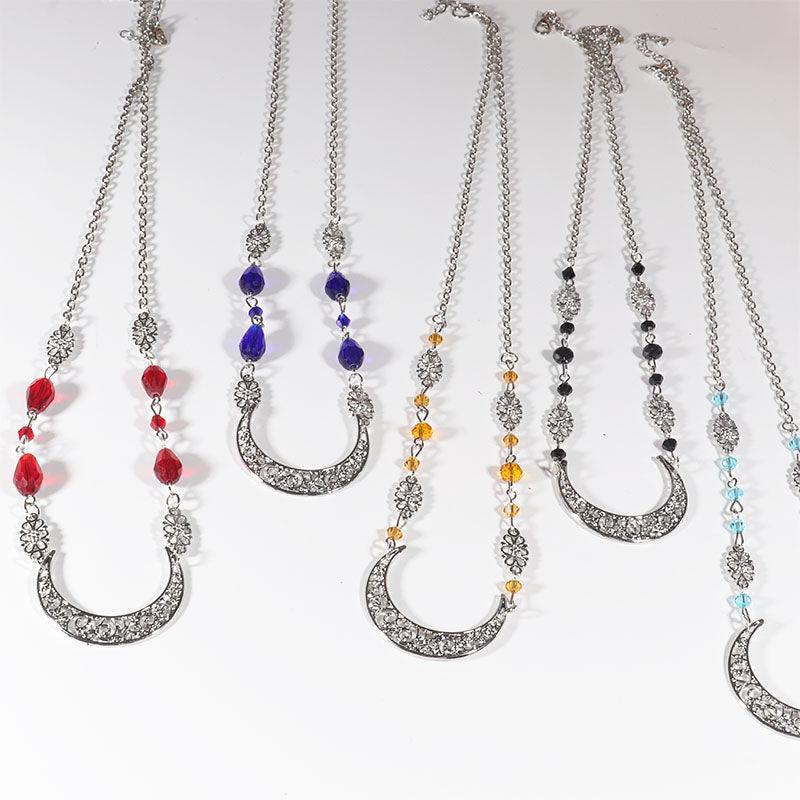 Vintage Moon Pattern Accesorios Mujer Head Chain Beads Hair Jewelry Party Wedding Headband for Women Crown Gorgeous Hair Accessories For Women