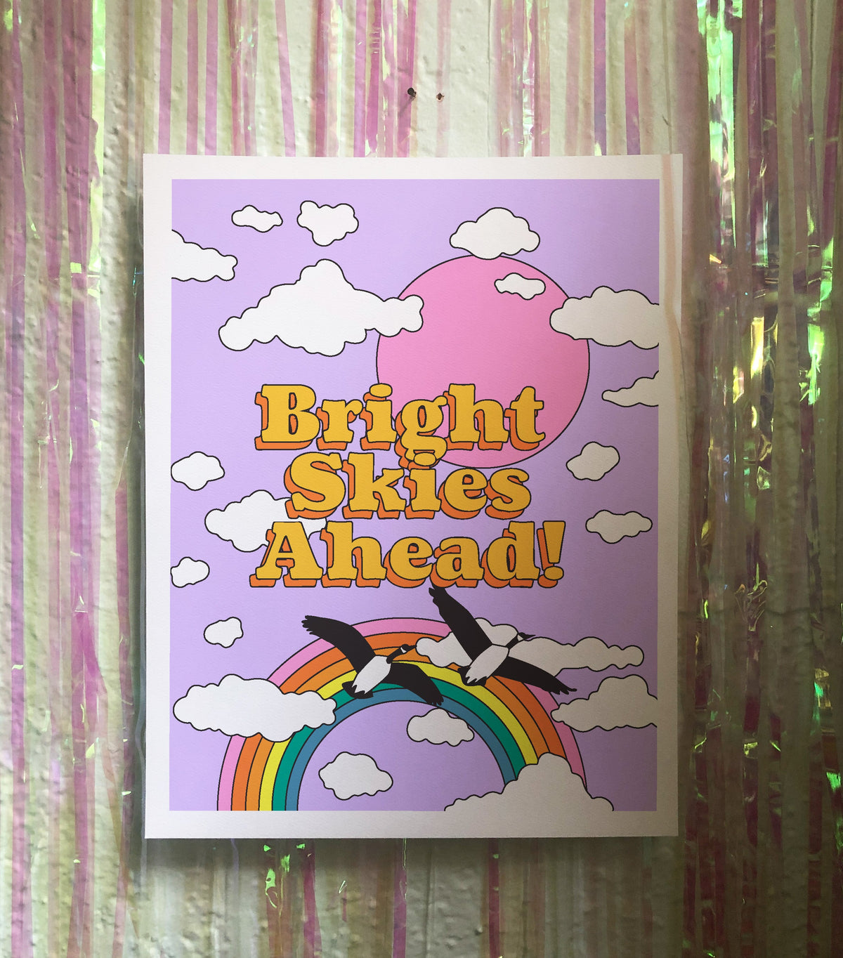 11 x 14 Bright Skies Ahead Art Print
