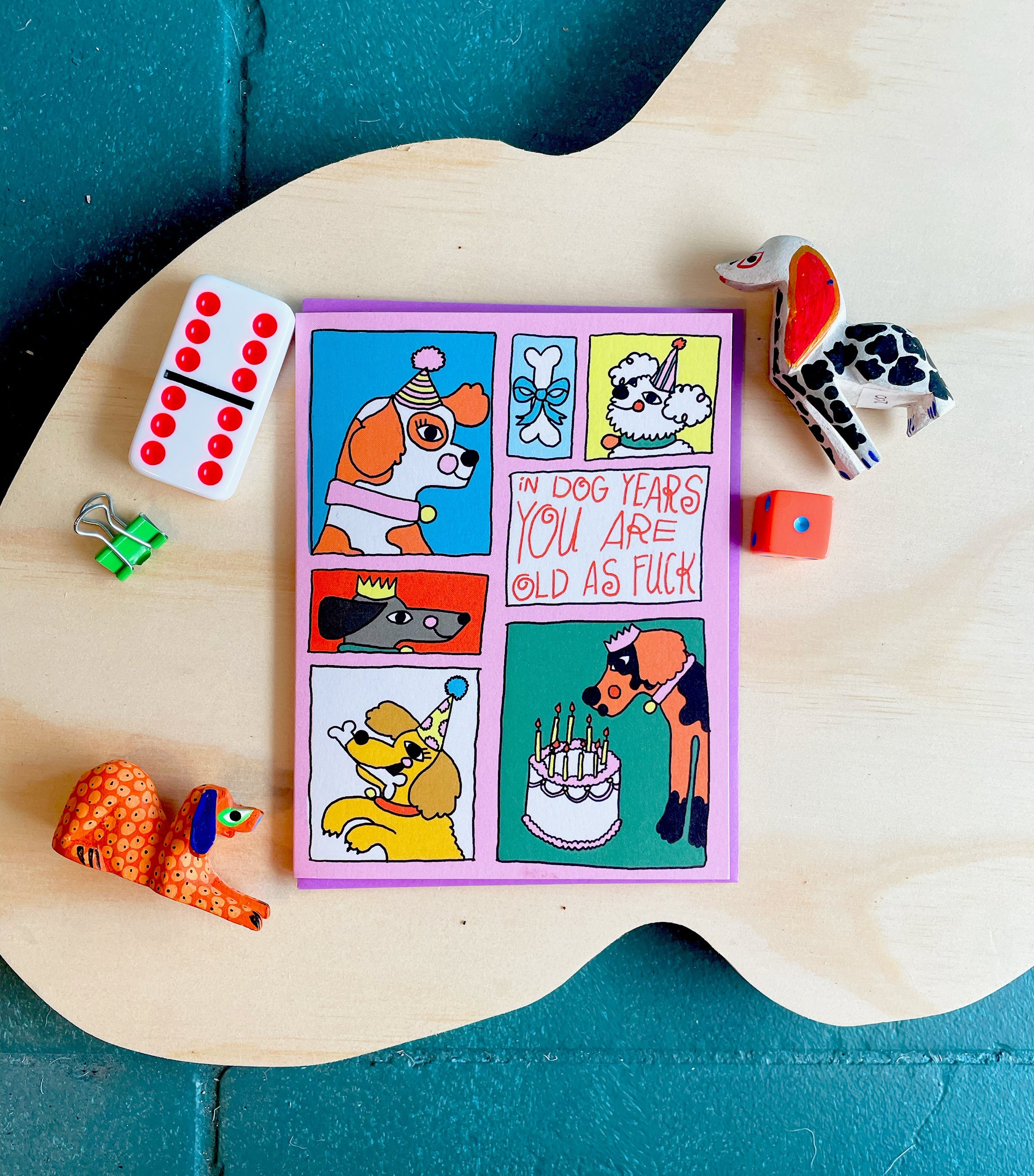 CARD - Dog Years Birthday