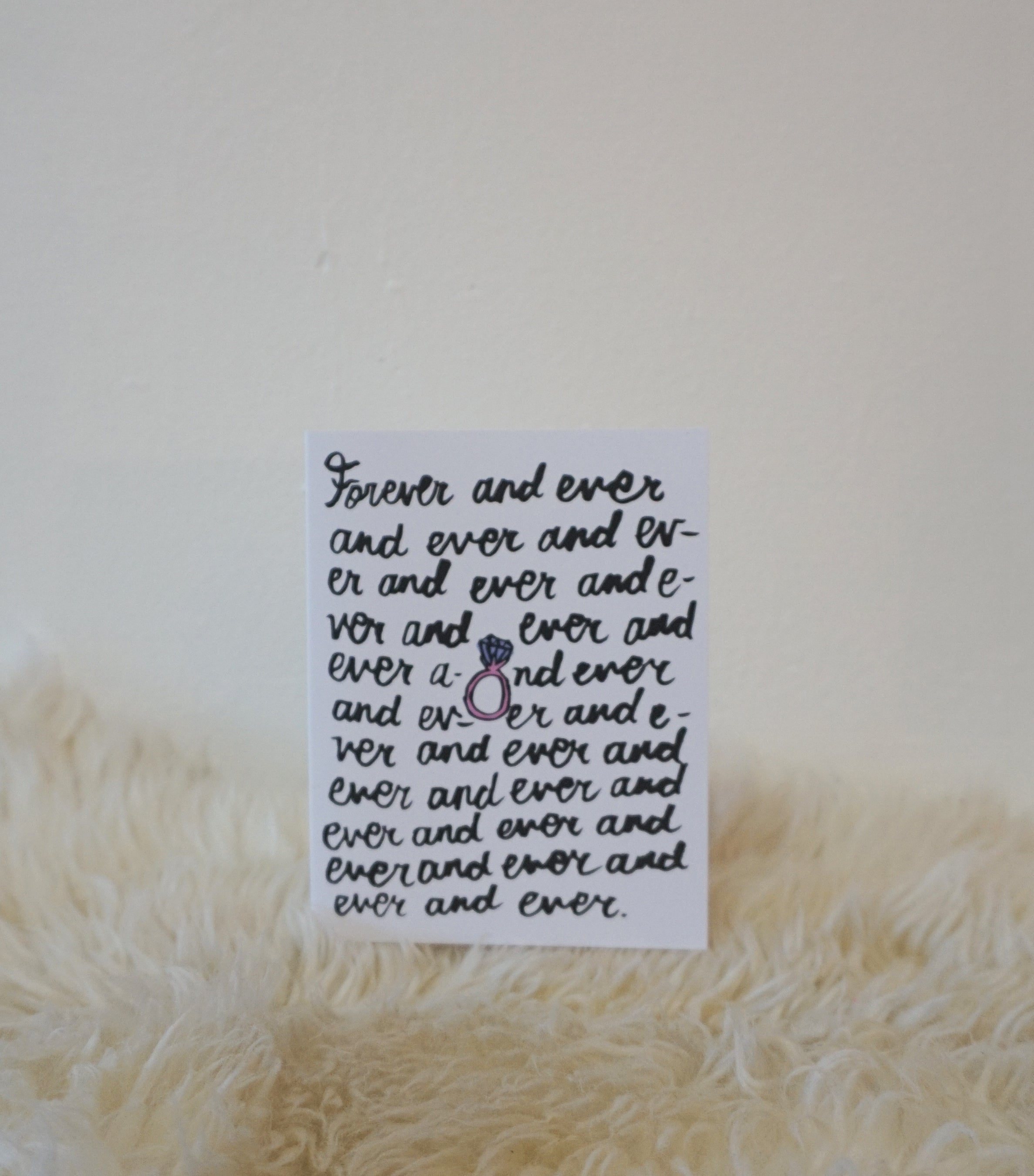 CARD - Forever and Ever