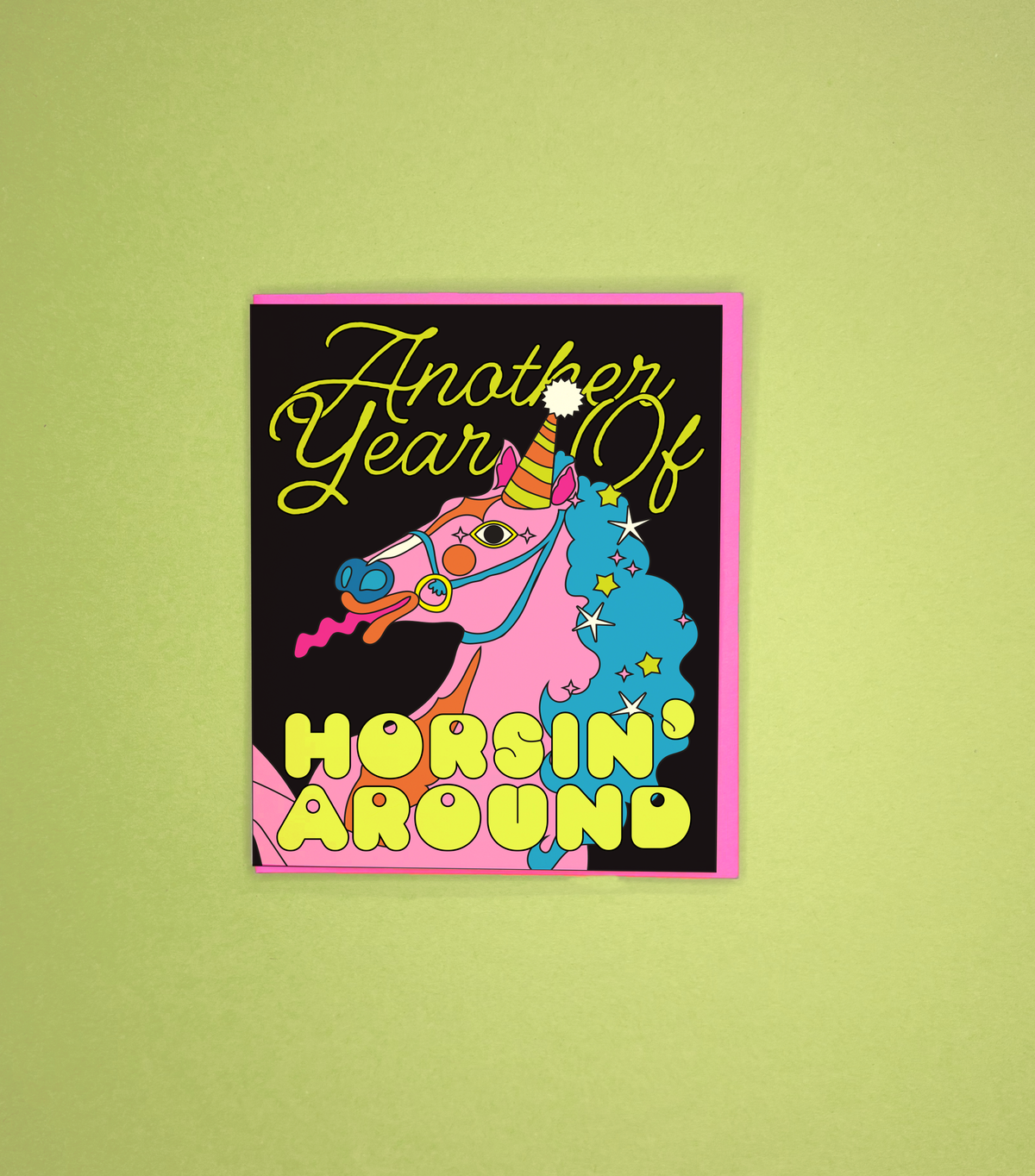 CARD - Horsin' Around Birthday