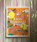 11 x 14 Love Yourself First Art Print