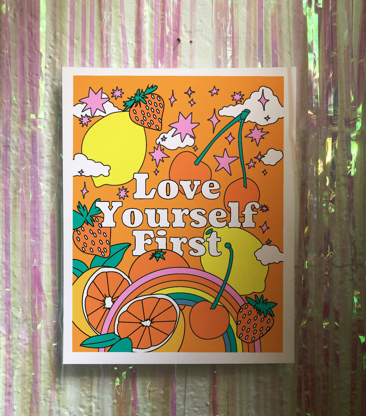 11 x 14 Love Yourself First Art Print