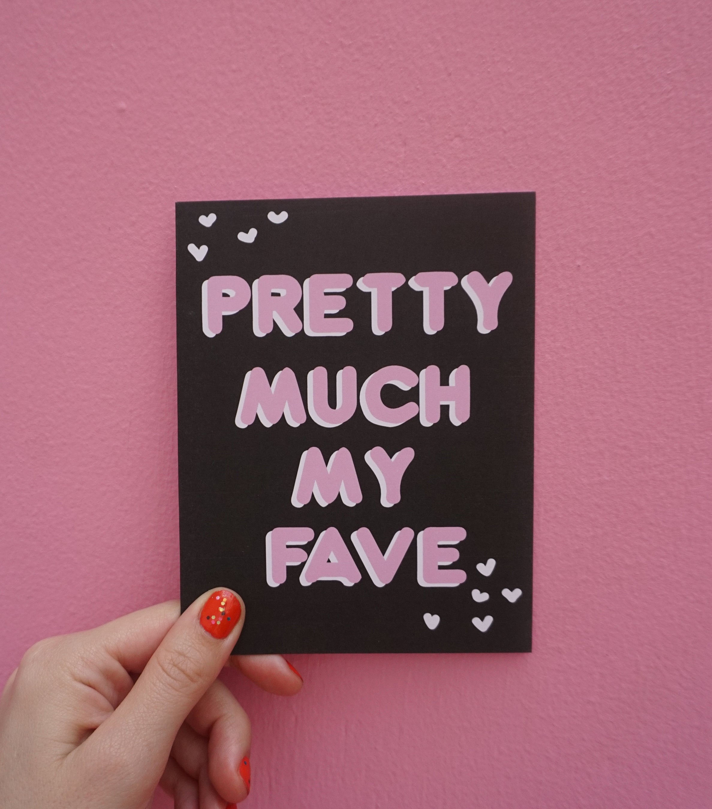 CARD - My Fave