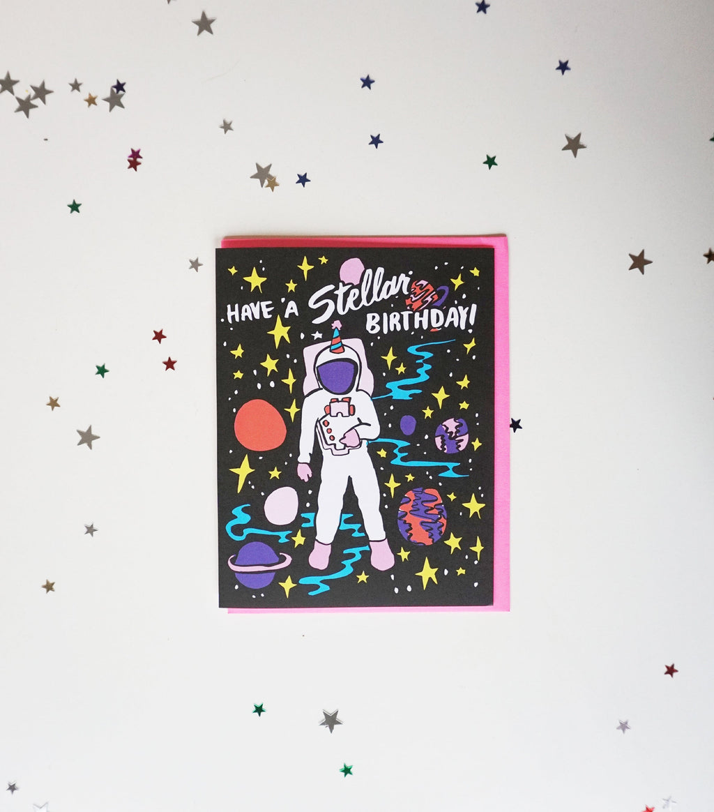 CARD - Stellar Birthday