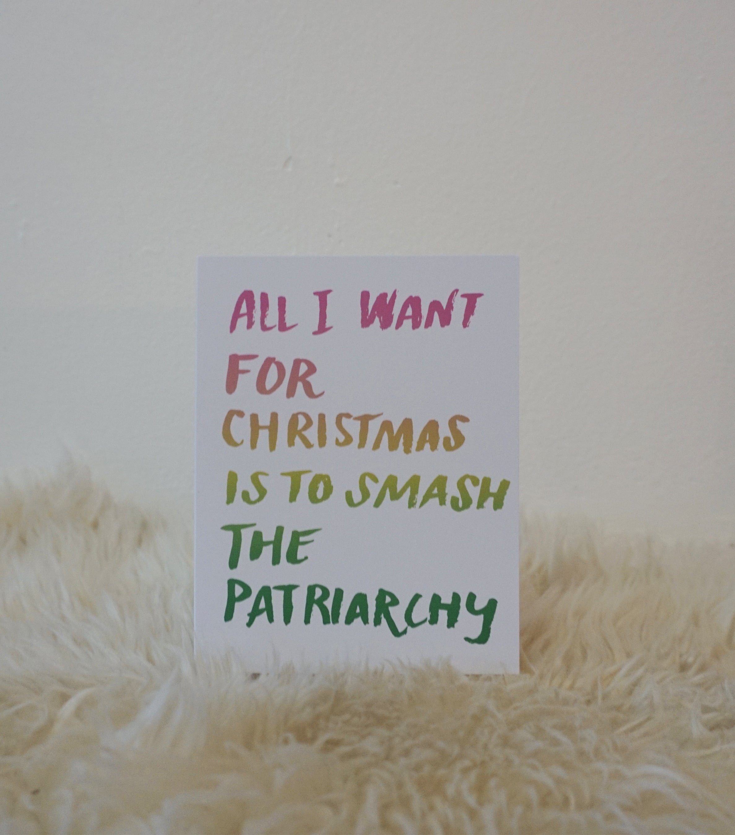 CARD - Smash The Patriarchy Christmas