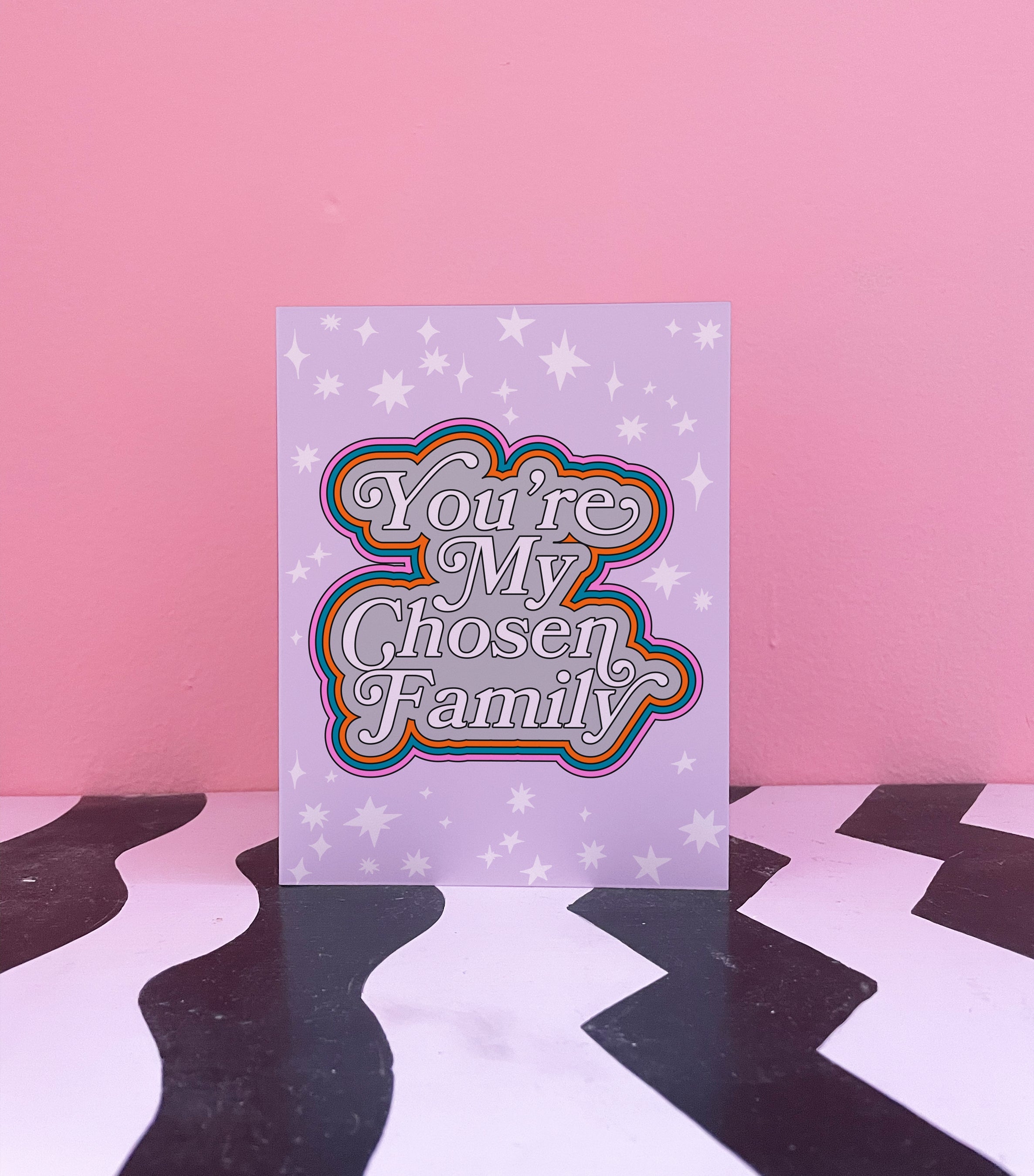 CARD - You're My Chosen Family - BANNED FROM T*RGET