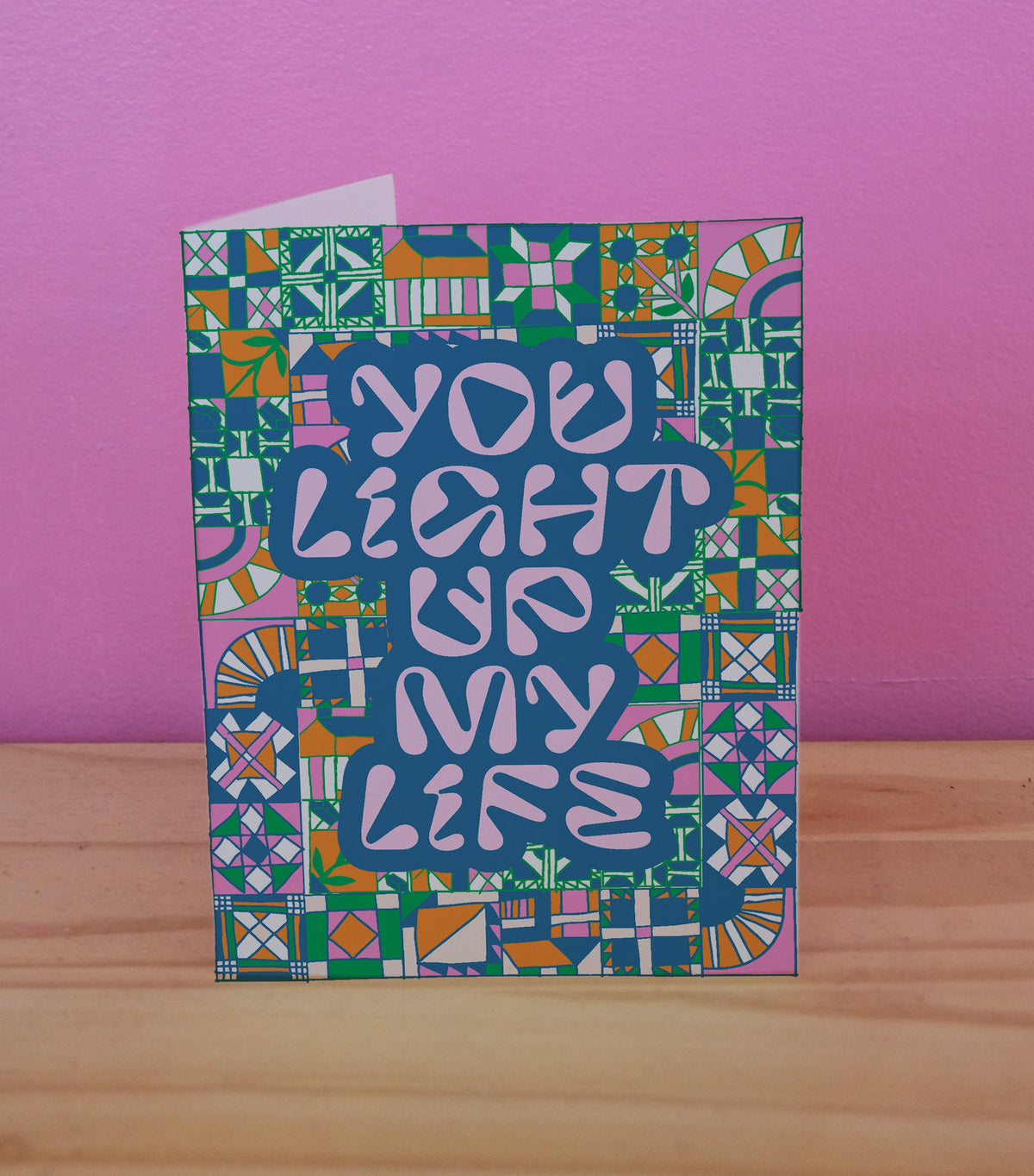 CARD - You Light Up My Life