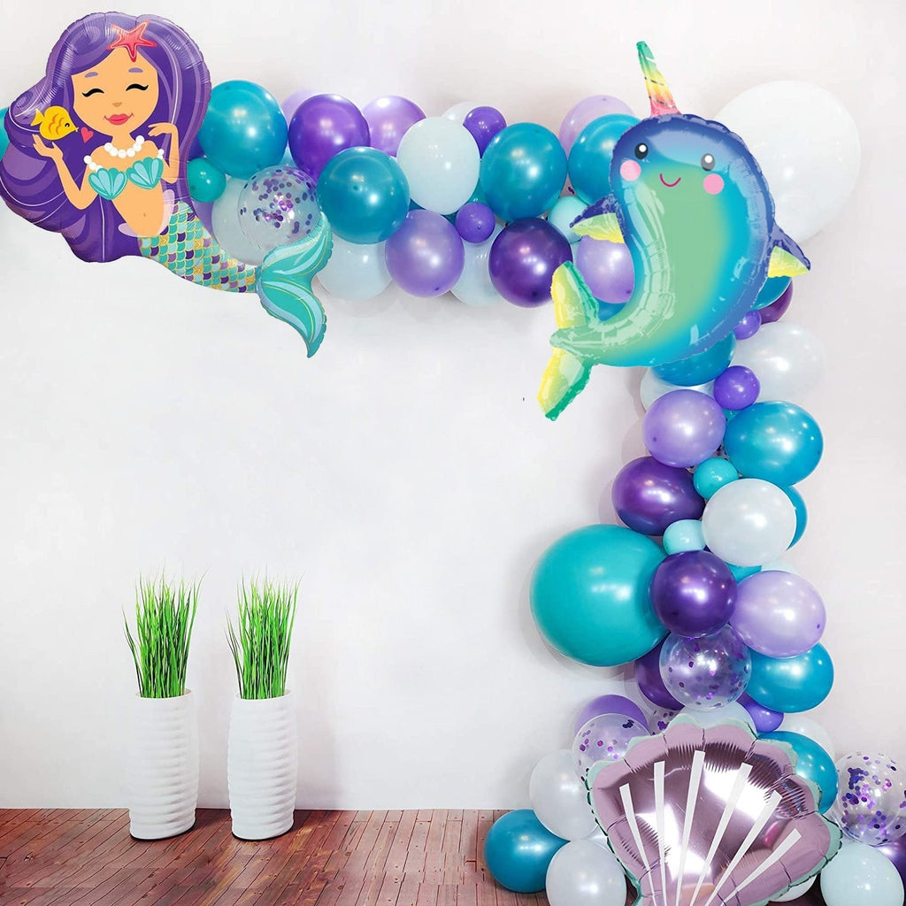 Purple Seashell Balloon