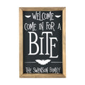 Personalized Come In For A Bite <br>Framed Saying