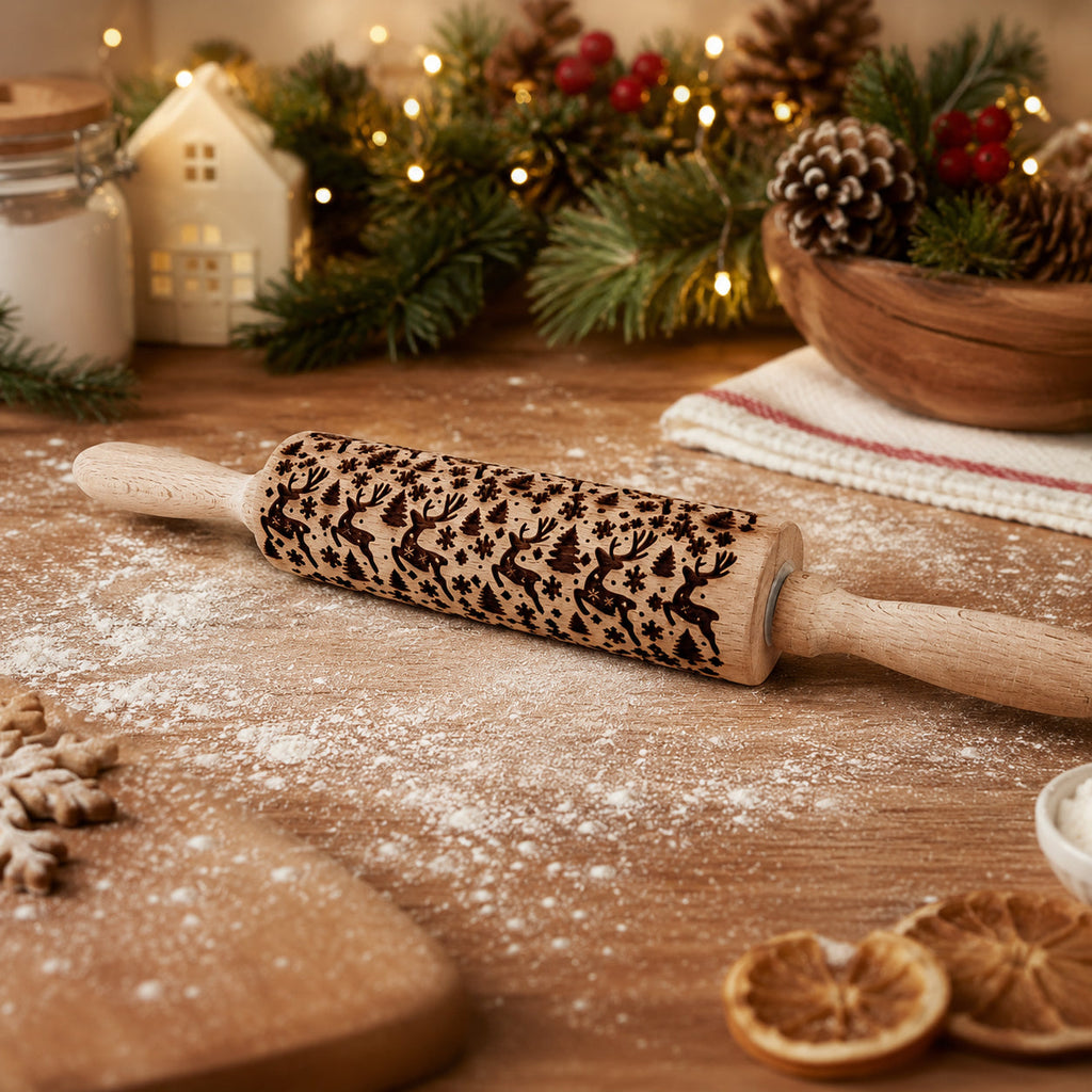 Christmas Rolling Pin Set | 10 Styles