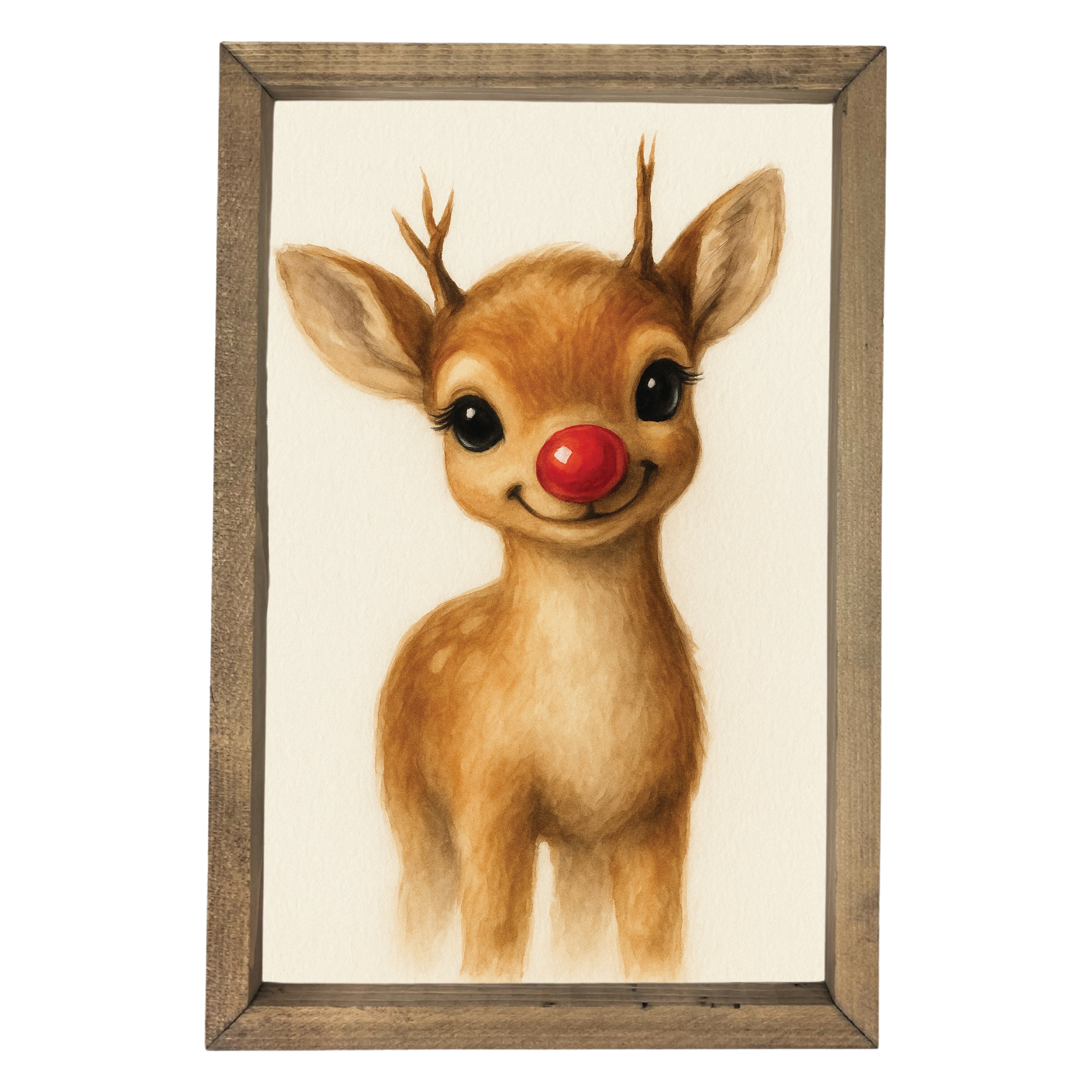 Rudolph Framed Art