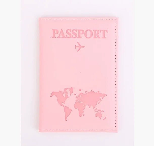 RFID Vintage PU Leather Passport Holder | Multi-Function Travel Wallet