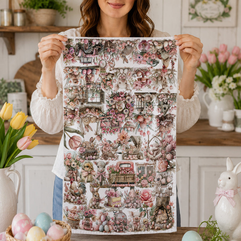Rose Royal Easter Towel