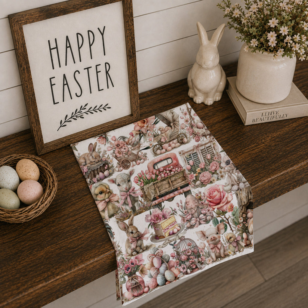 Rose Royal Easter Towel