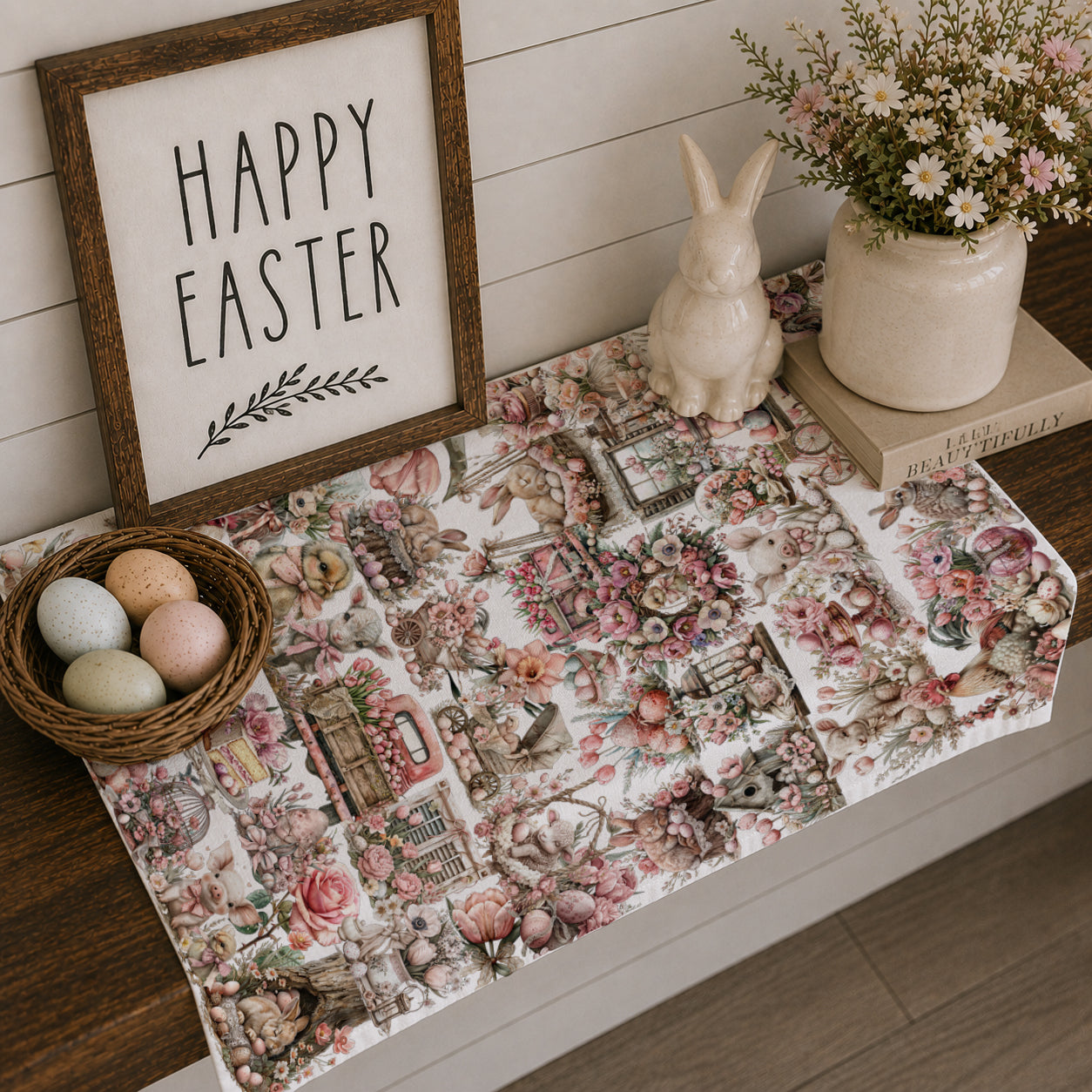Rose Royal Easter Towel