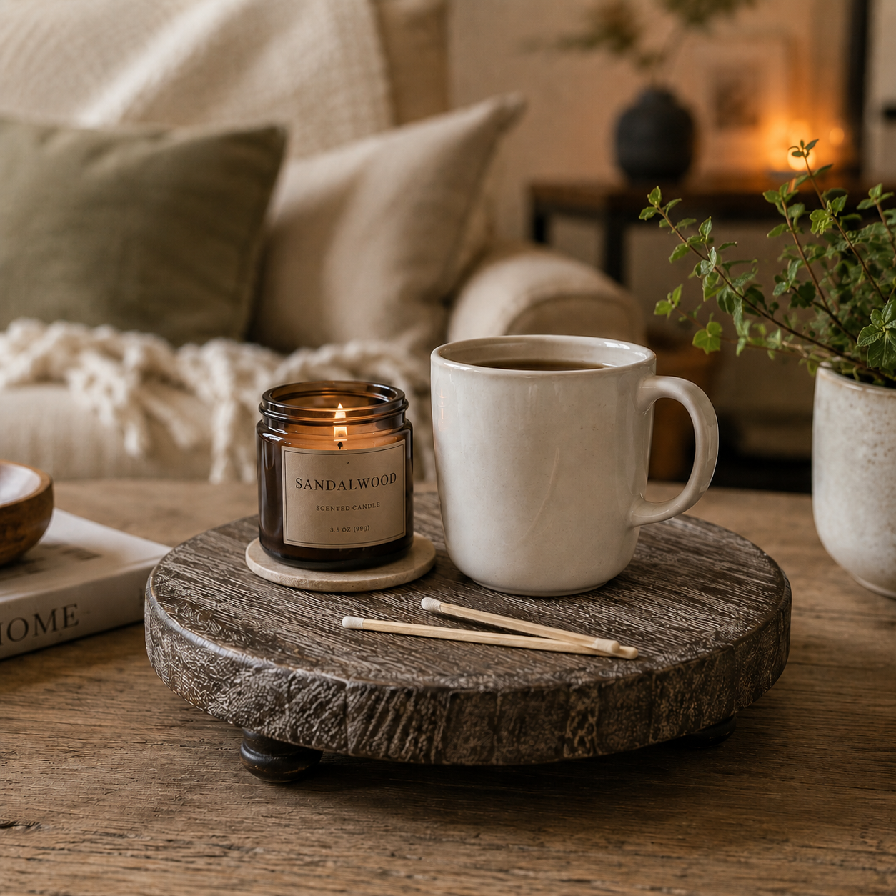Rustic Wood Stand