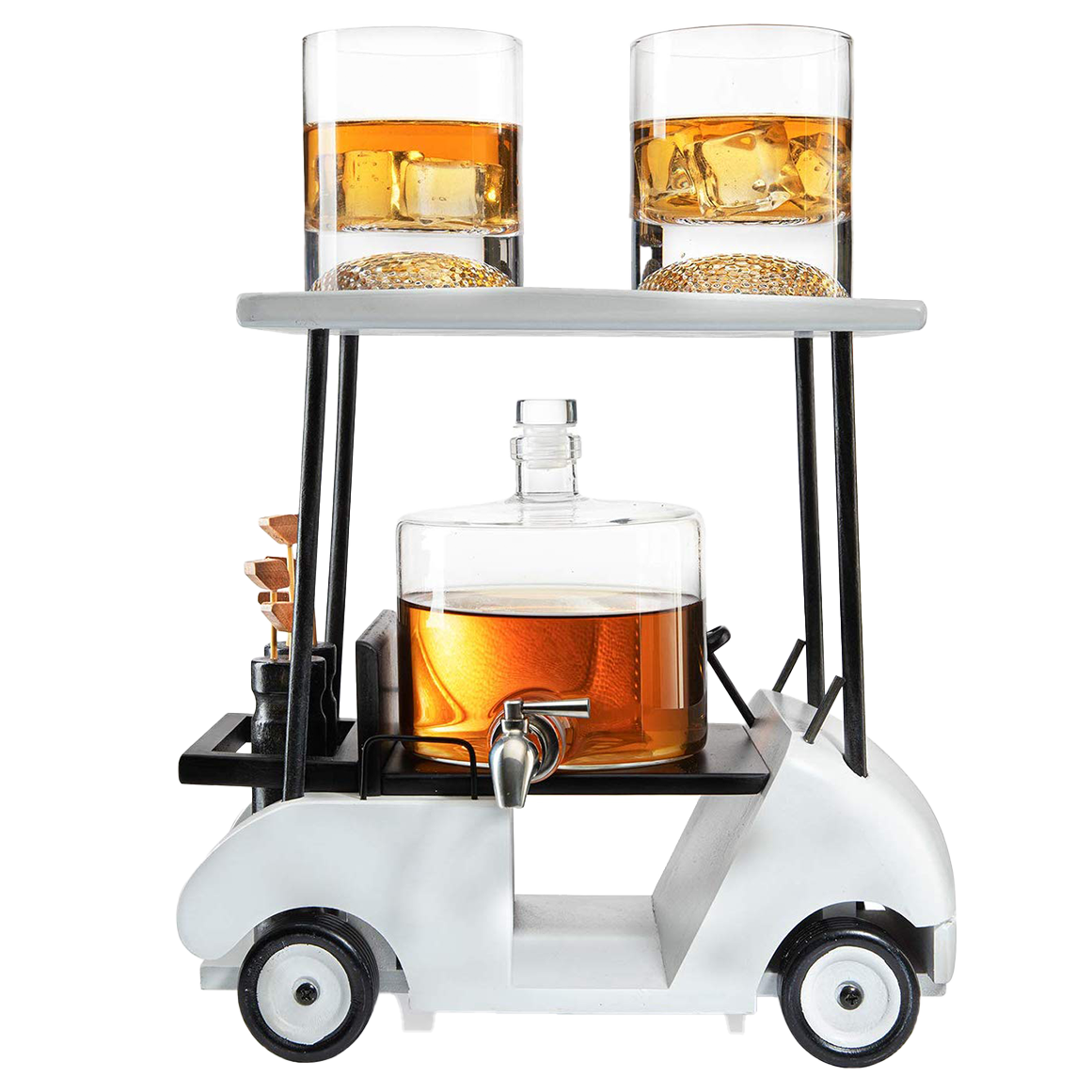 Golf Decanter Whiskey Decanter Premium Barware Gift Elegant Drinkware Collection