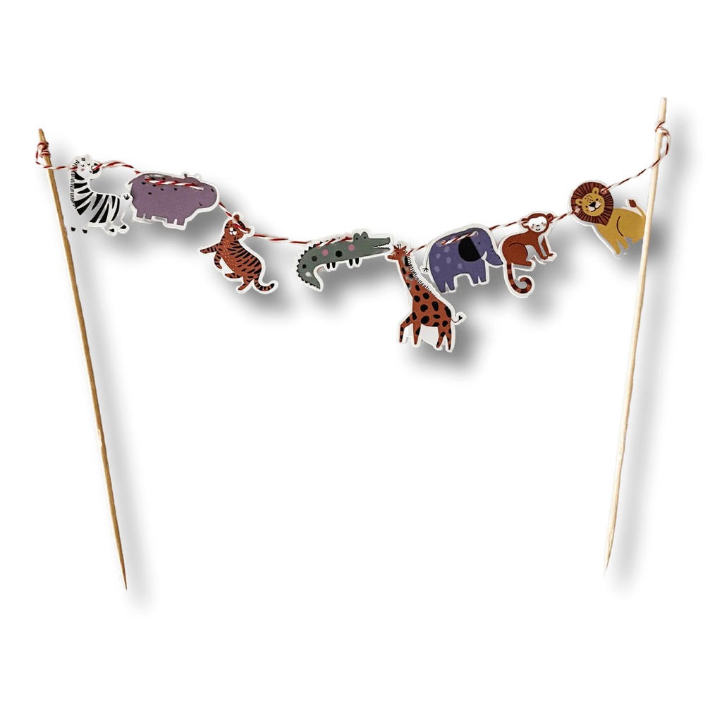 Safari Cake Banner