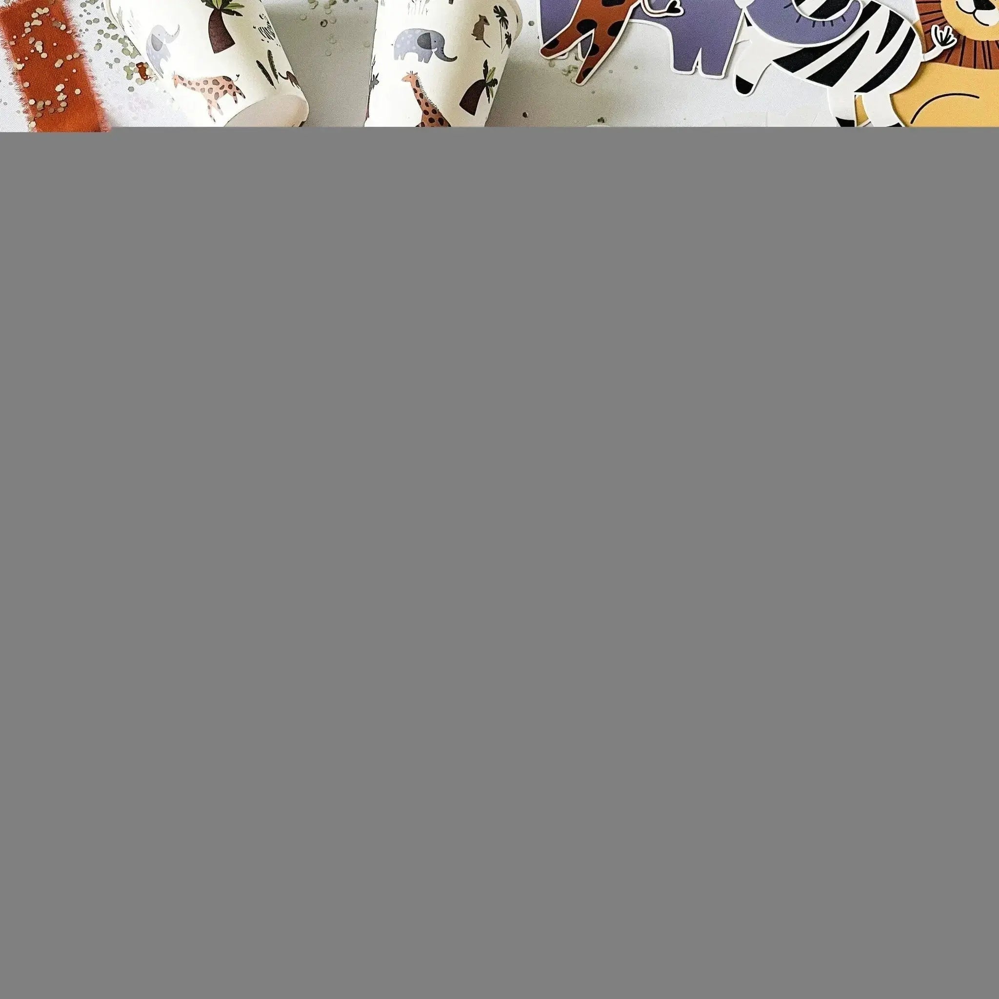 Safari Cupcake Toppers