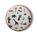 Safari Large Paper Party Plate (8pcs)