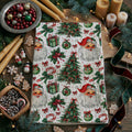 Santa Vintage Kitchen Towel