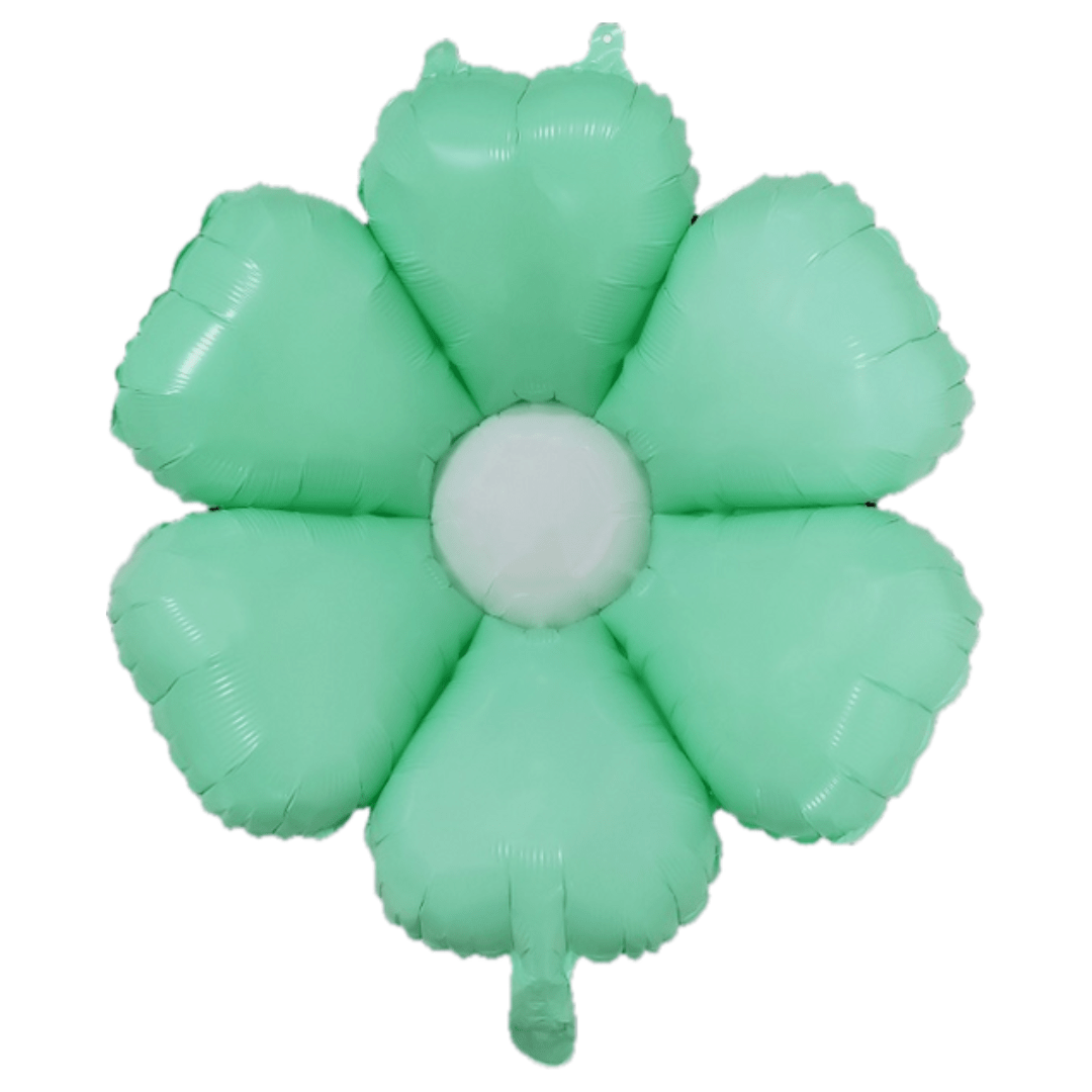 Small Daisy Foil Balloon – 20" Groovy Party Decor