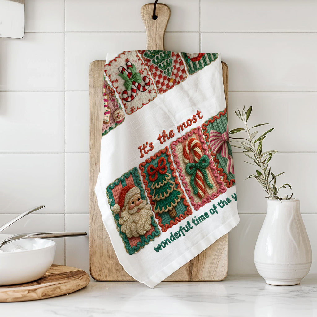 Wonderful Time Kitchen Towel