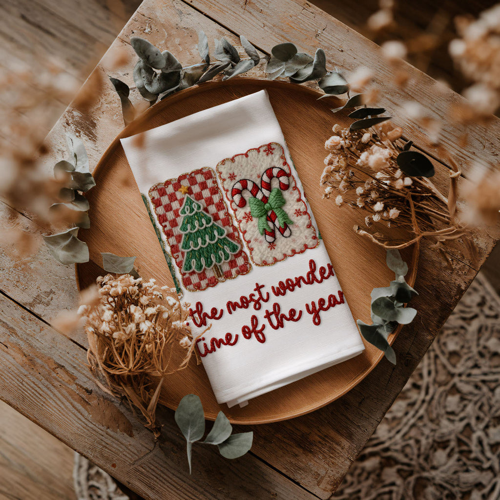Wonderful Time Kitchen Towel