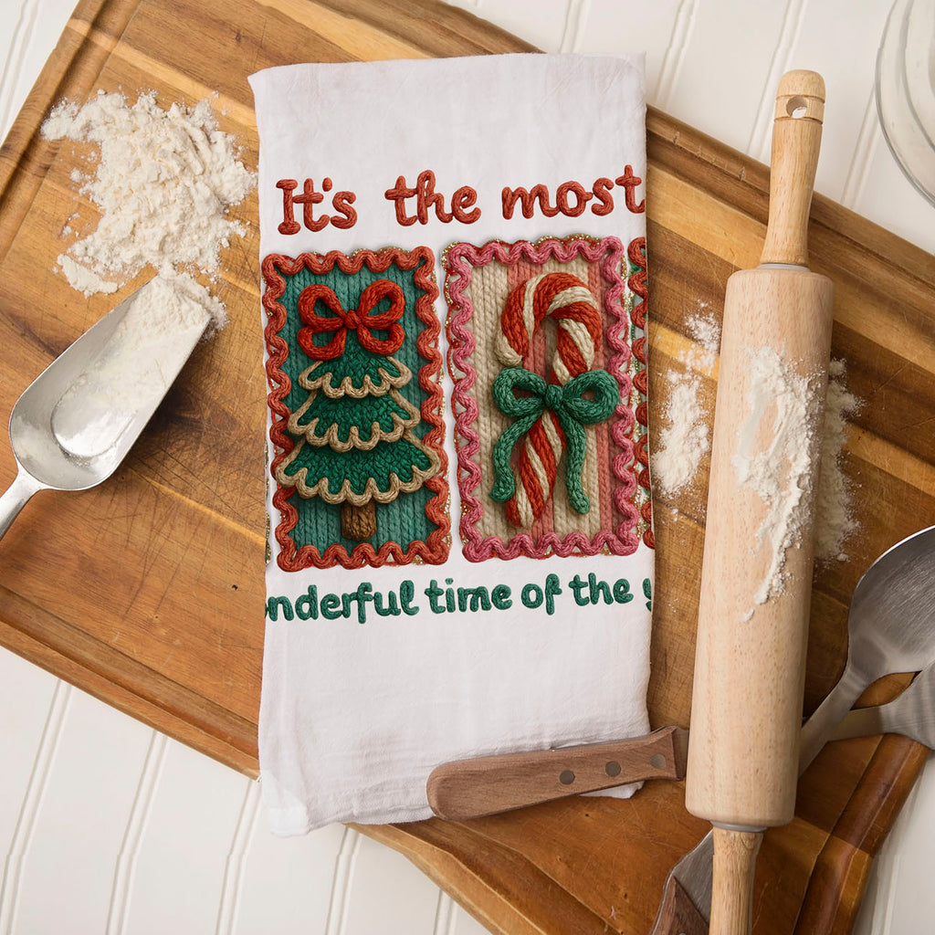 Wonderful Time Kitchen Towel