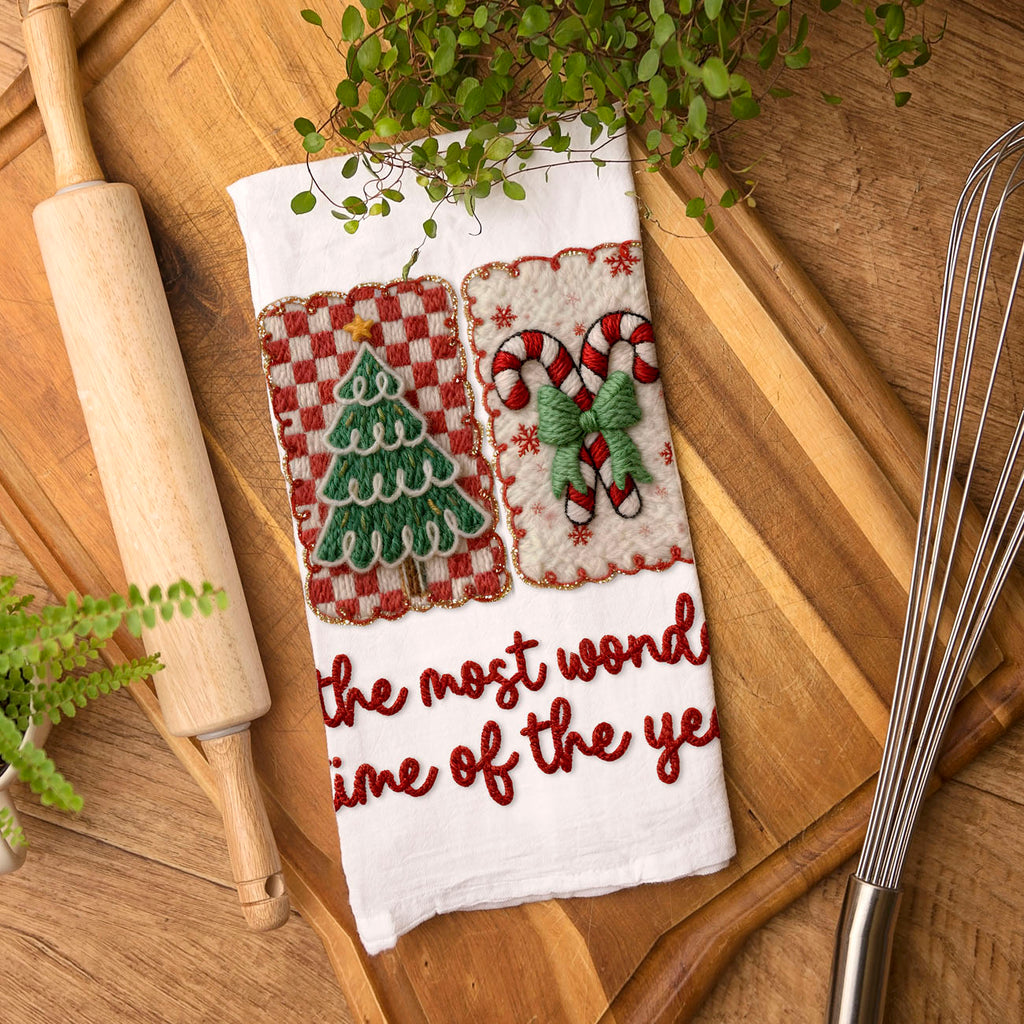 Wonderful Time Kitchen Towel