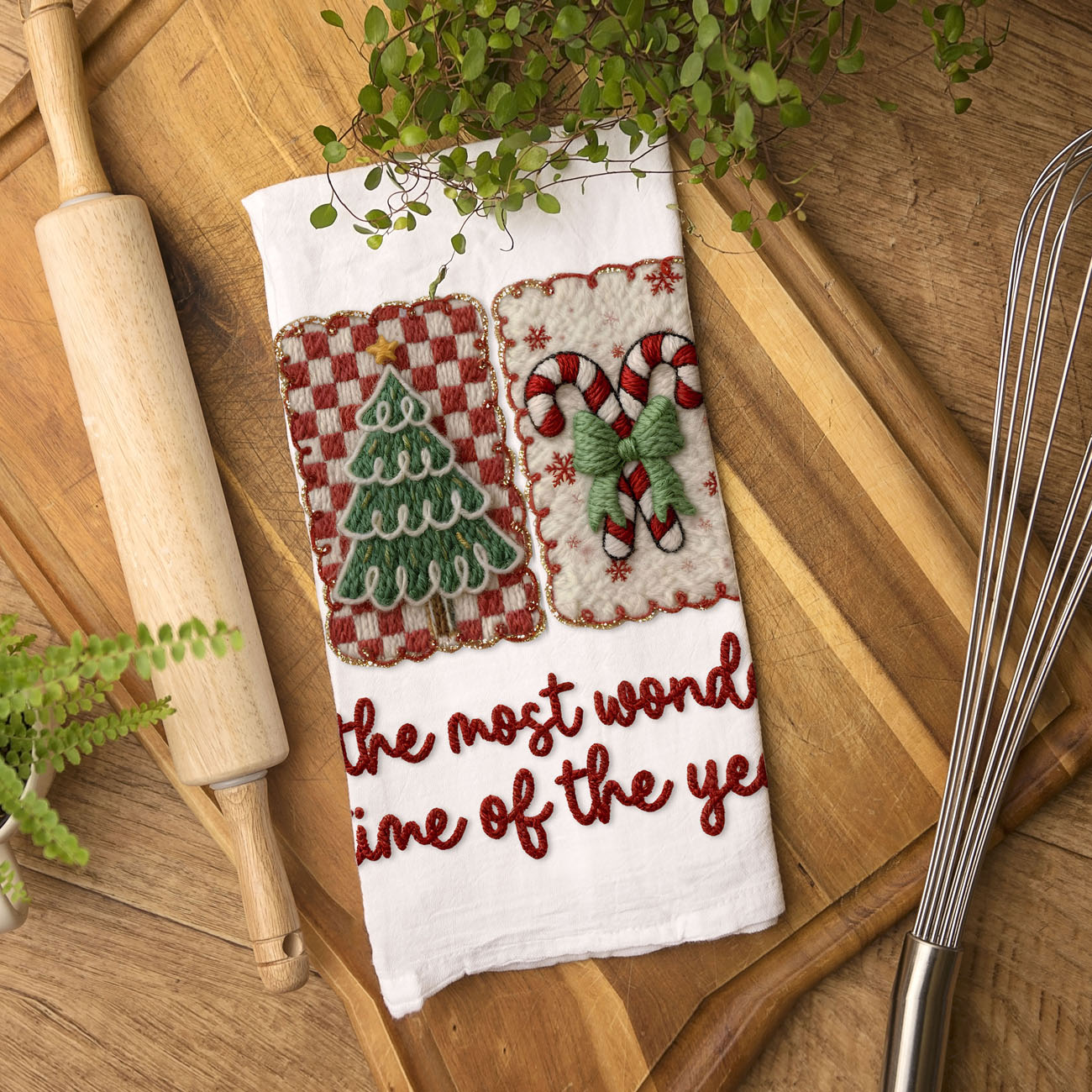 Wonderful Time Kitchen Towel