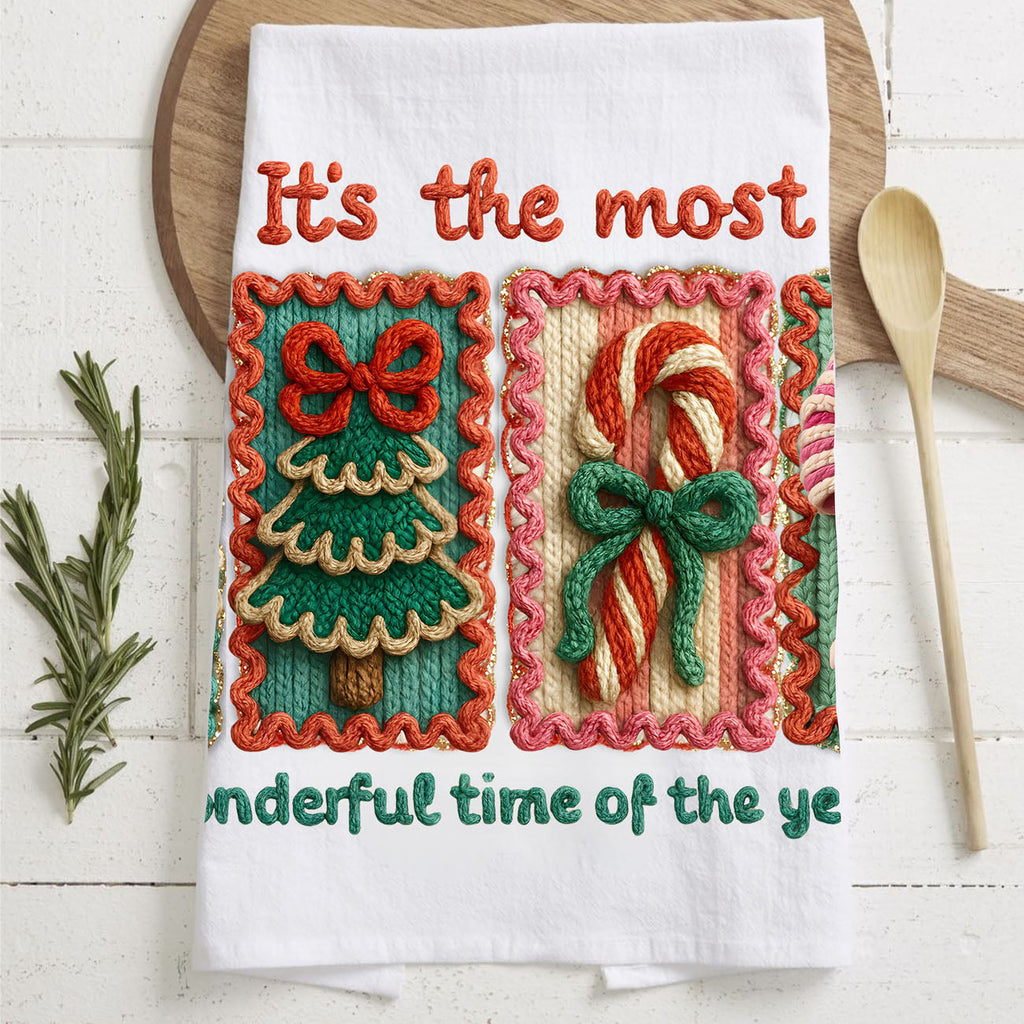 Wonderful Time Kitchen Towel