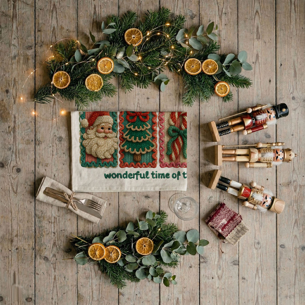 Wonderful Time Kitchen Towel