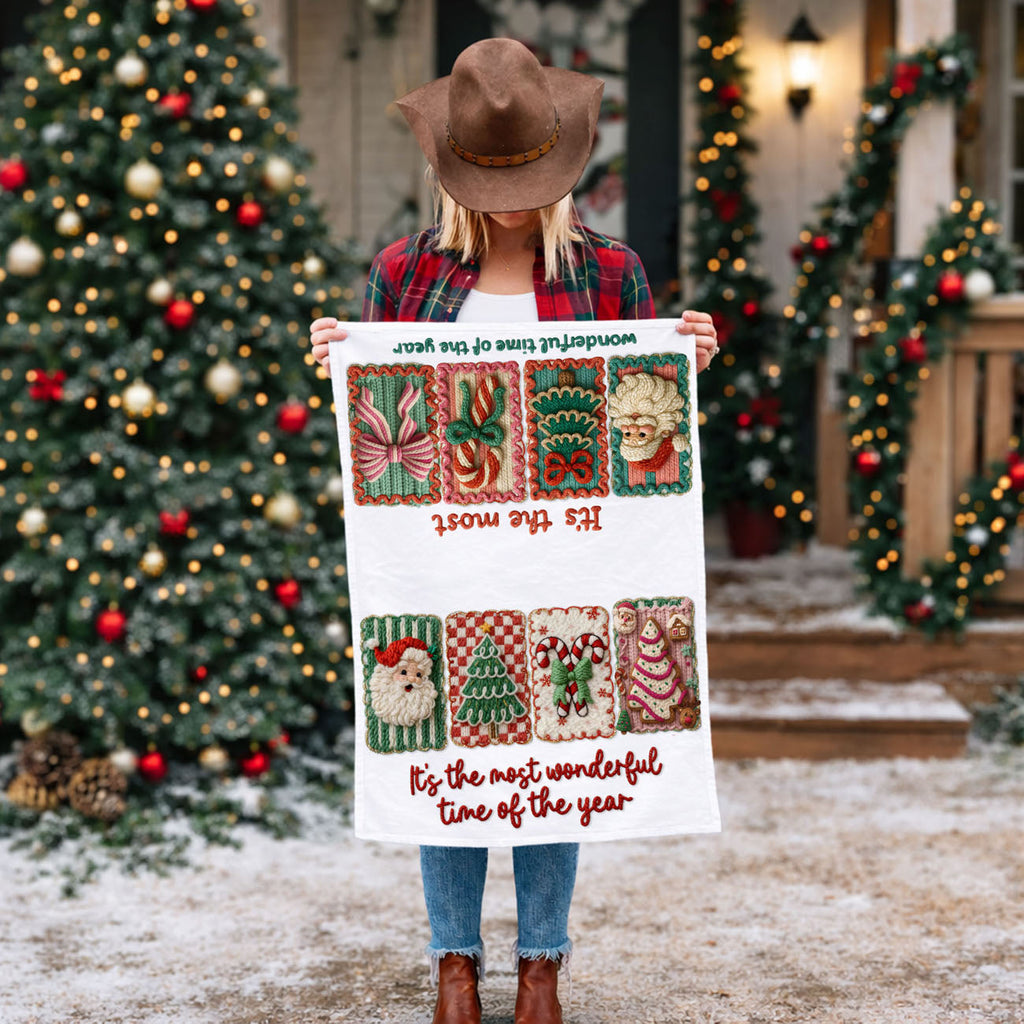 Wonderful Time Kitchen Towel