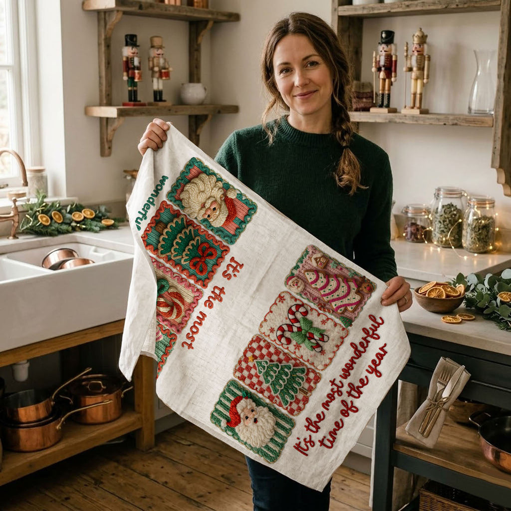 Wonderful Time Kitchen Towel