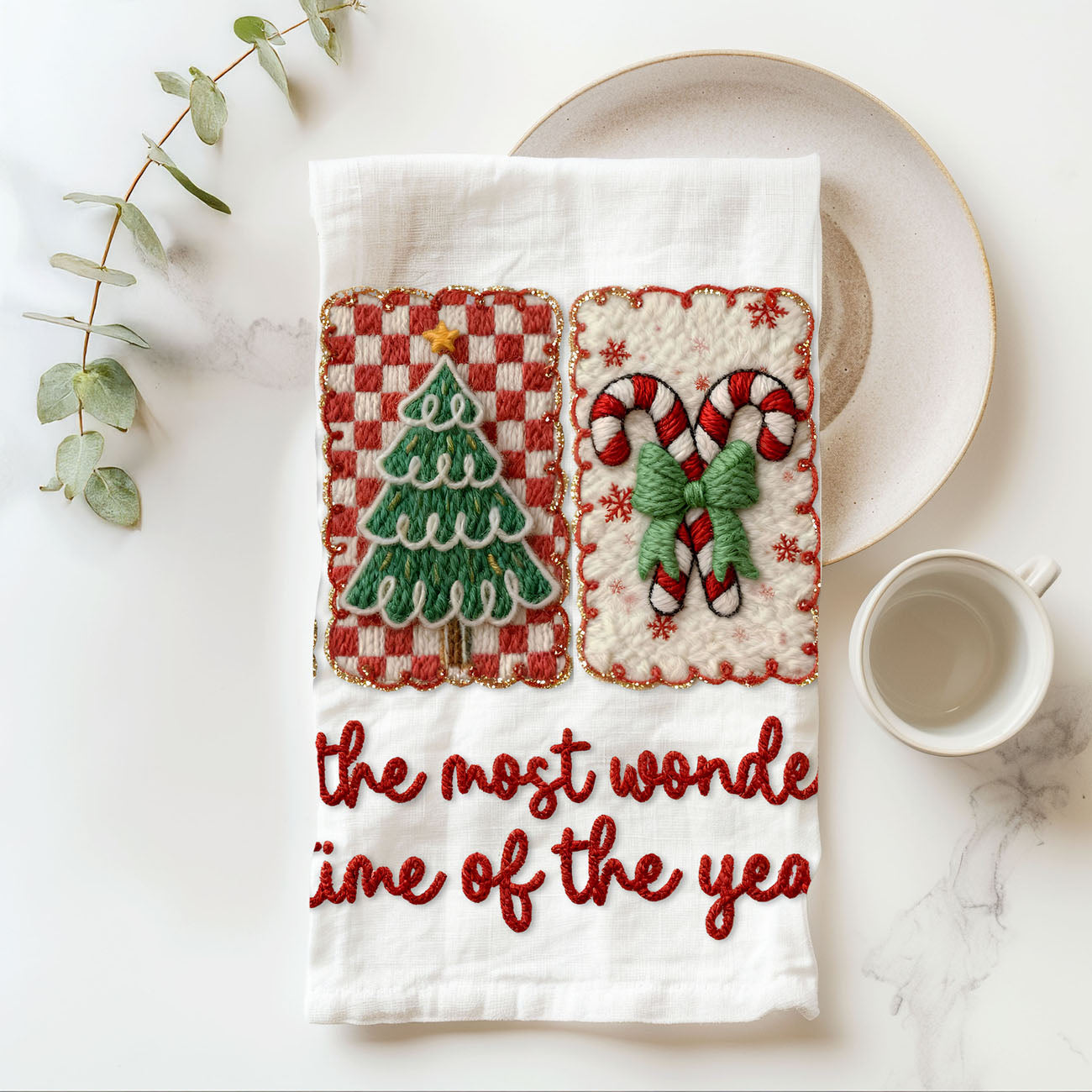Wonderful Time Kitchen Towel