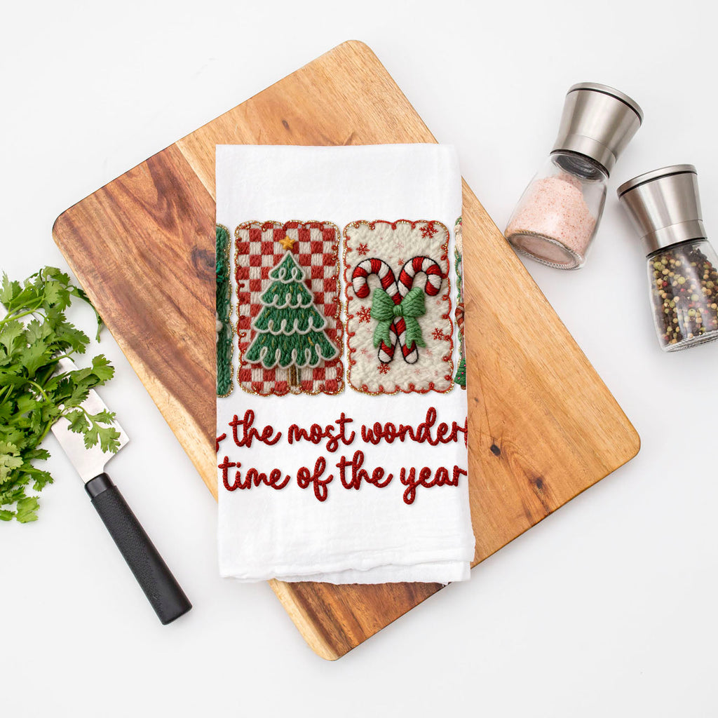 Wonderful Time Kitchen Towel