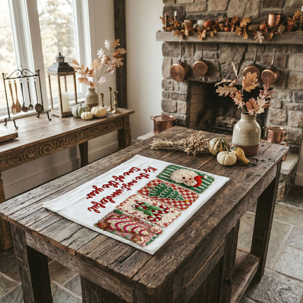 Wonderful Time Kitchen Towel