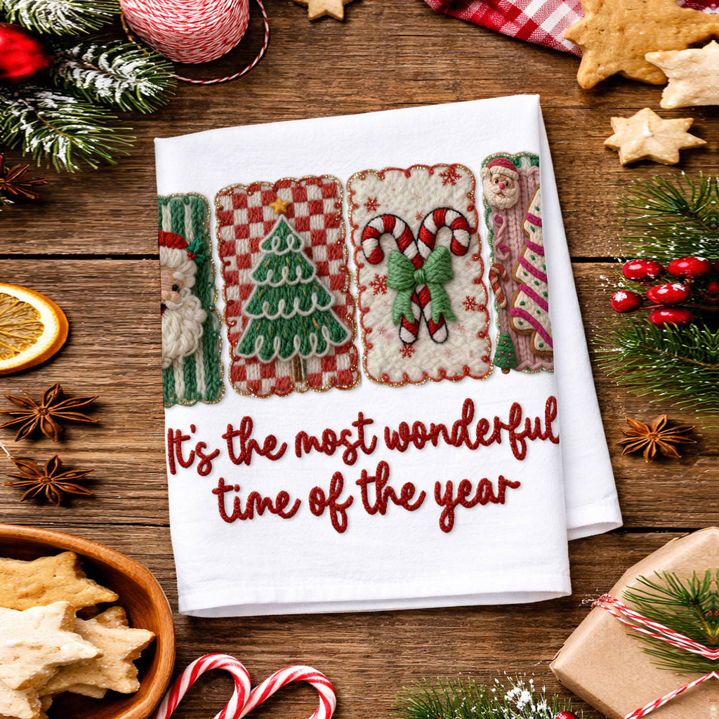 Wonderful Time Kitchen Towel