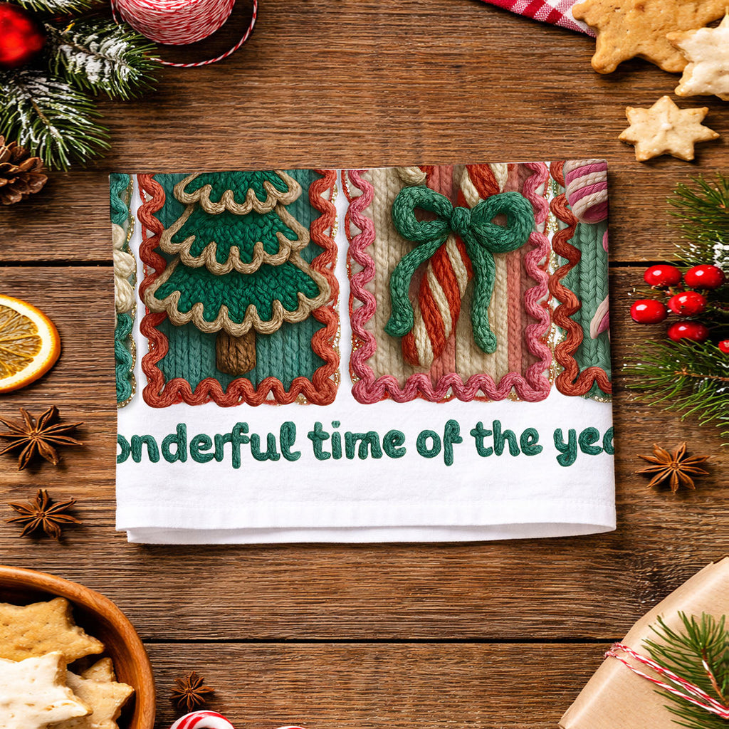 Wonderful Time Kitchen Towel