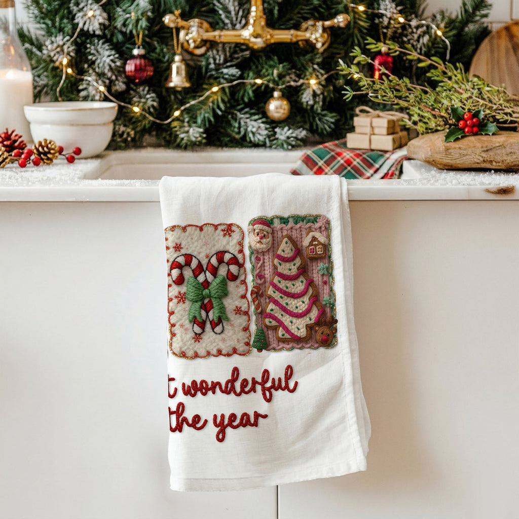 Wonderful Time Kitchen Towel
