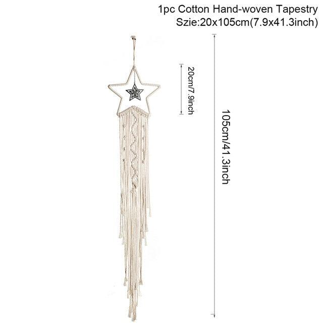 Star Moon Wind Chimes Christmas Room Decoration Aesthetic Room Home Decor For Teenage Girl Room Decor Wedding Decorations Craft Gift With LED Light  Room Decor Girls Kids Room Gifts Wall Hanging Decor