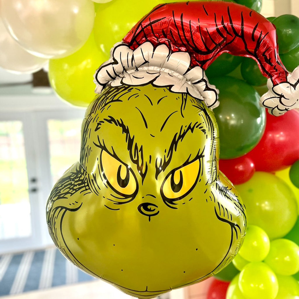 Grinchmas Inspired Christmas Balloon Garland Kit
