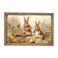 Bunny Egg Hunt Framed Art