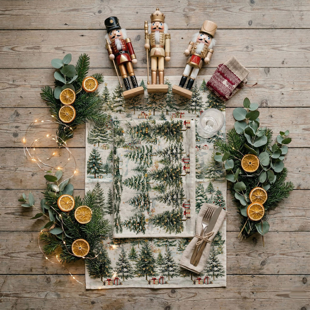 Winter Trees Kitchen Towel