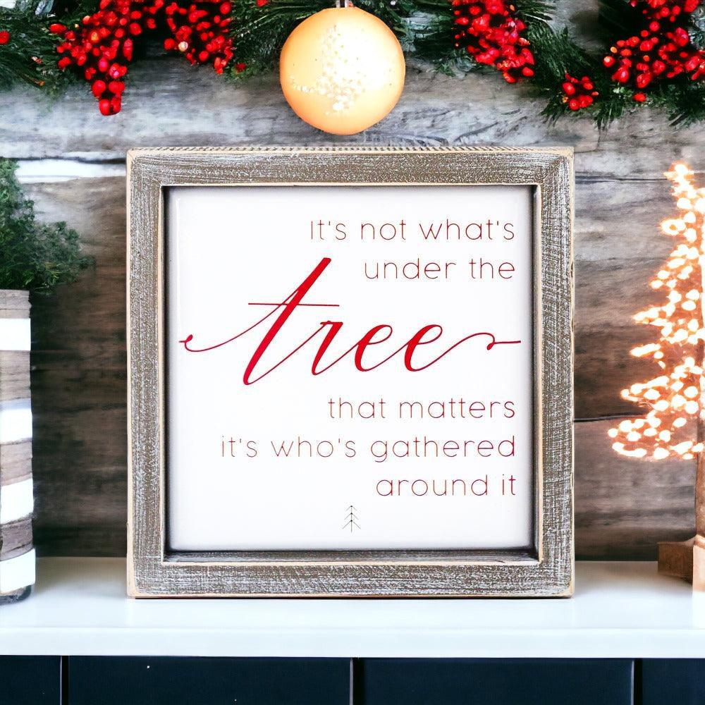 Under The Tree 7" Sign