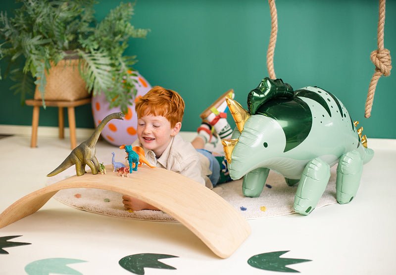 Standing Triceratops Balloon