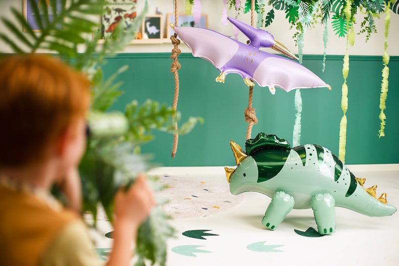 Standing Triceratops Balloon
