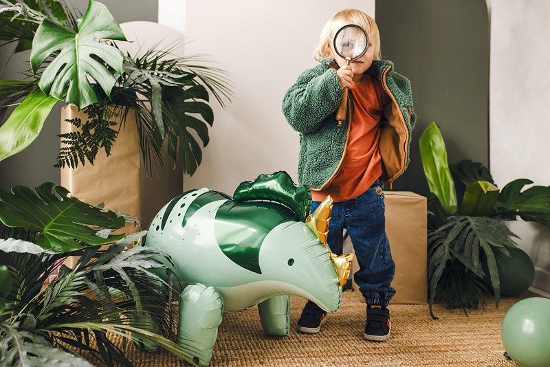 Standing Triceratops Balloon